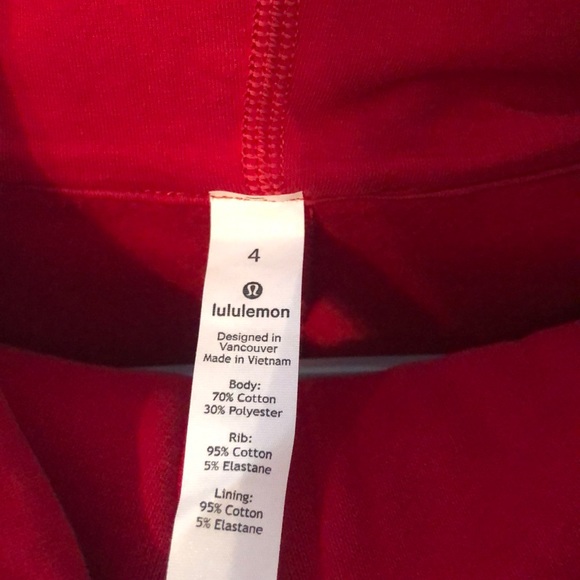 Lululemon 20Y Scuba Sz 4 - Picture 6 of 6